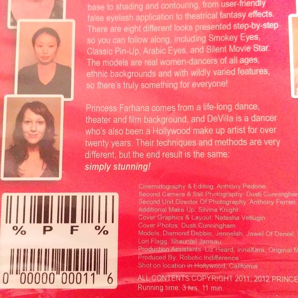 🆕 NWOT Stage Makeup DVD - Picture 3 of 5